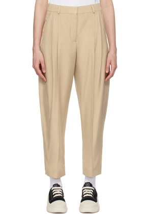 Stella McCartney Beige Tapered Trousers