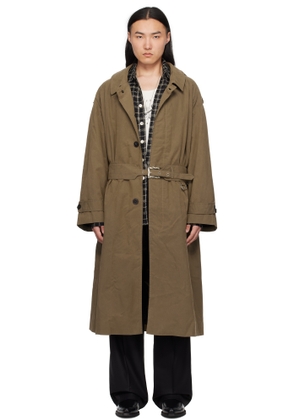 Enfants Riches Déprimés Khaki Museum Sunday Trench Coat