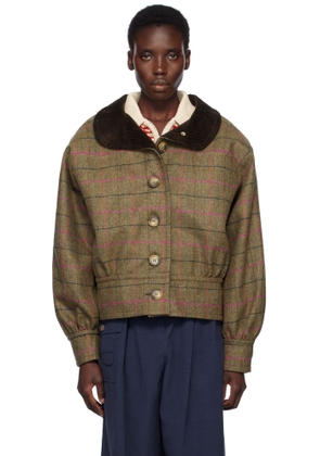 Caro Editions Khaki Beatrice Jacket