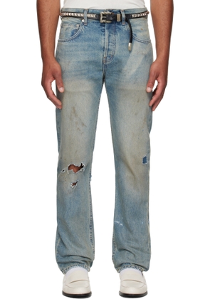 Enfants Riches Déprimés Blue Straight Leg Jeans