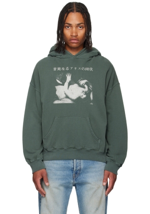 Enfants Riches Déprimés Green Sweet Surrender of Alice Hoodie