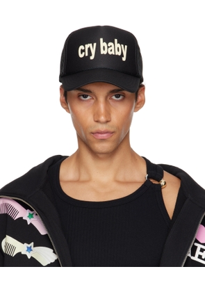 Ashley Williams Black 'cry baby' Trucker Cap