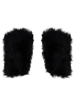 Moose Knuckles Black Arctic Mittens