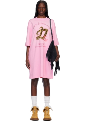 doublet Pink 'Doublet' PFW Tour Minidress