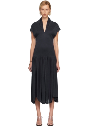 Belle Anna Navy Twyla Midi Dress