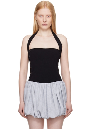 Belle Anna SSENSE Exclusive Black Snap Top