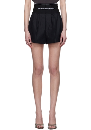 Alexander Wang Black Safari Cotton Shorts