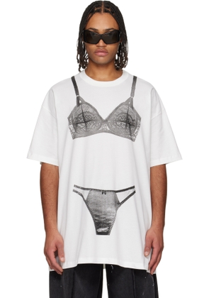 VAQUERA White Lingerie Tall T-shirt