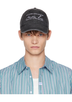 Martine Rose Black Signature Cap