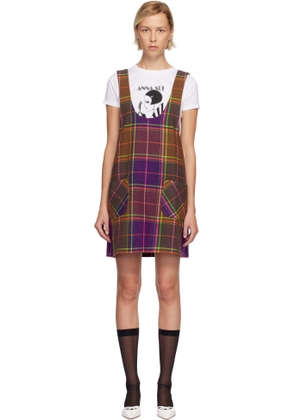 Anna Sui SSENSE Exclusive Brown Jumper Minidress