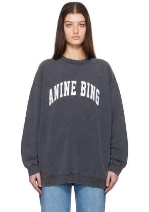 ANINE BING Gray Tyler Sweatshirt