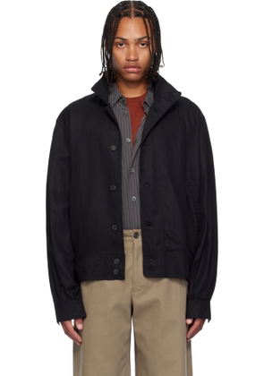 OUR LEGACY Black Mock Bomber Jacket