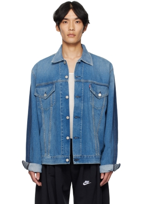 Bless Two-Pack Blue Maryam Nassir Zadeh Edition N°80 Denim Jackets