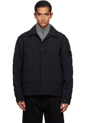 Stone Island Black 4100099 Nylon Smerigliato Jacket
