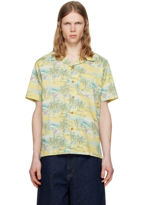 Nudie Jeans Yellow Arvid Pearls Shirt