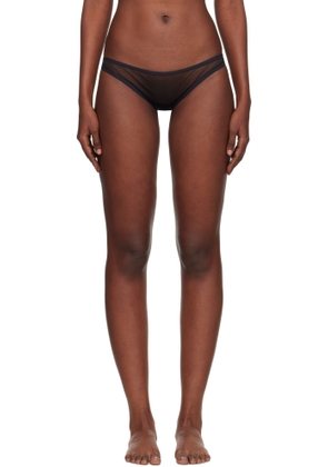 Yasmine Eslami Black Jeanne Briefs