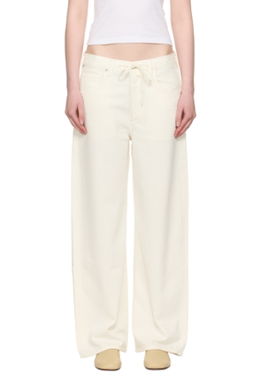 Citizens of Humanity Off-White Baggy Brynn Jeans