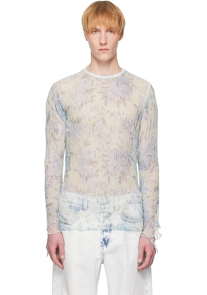 Diesel Blue & Green K-Aasmos-A Sweater