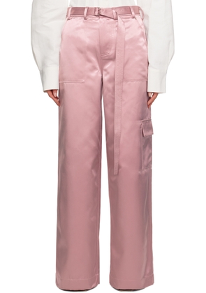 Staud Pink Shay Trousers