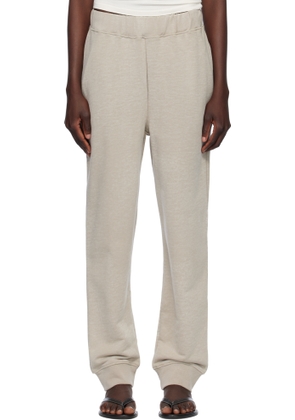 Lauren Manoogian Gray Terry Lounge Pants
