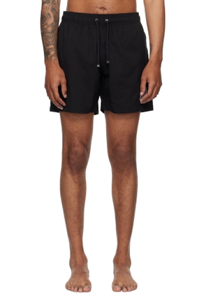 AMIRI Black MA Core Logo Swim Shorts
