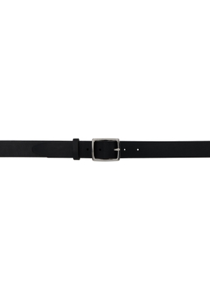 rag & bone Black Leather Boyfriend Belt