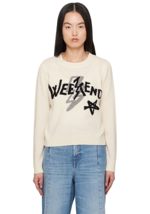 Weekend Max Mara Off-White Kansas Sweater