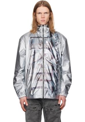 Diesel Silver J-Otte Hooded Jacket
