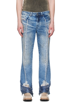 Diesel Blue Bootcut 1998 D-Buck Ocmbm Jeans