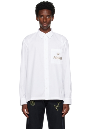 ADISH White Shajarat Shirt