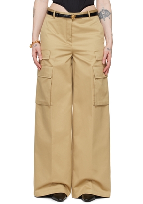 Versace Beige Informal Trousers