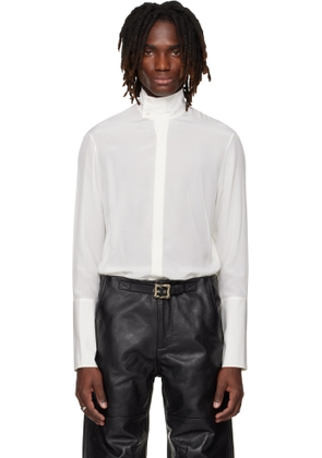 Enfants Riches Déprimés White Kissing Button Cuff Napoleon Soiree Shirt