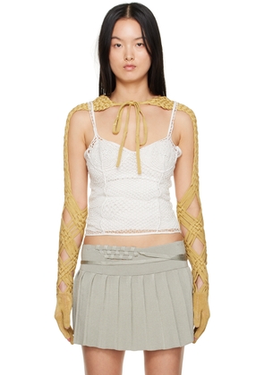 Isa Boulder SSENSE Exclusive Off-White Mindmap Camisole