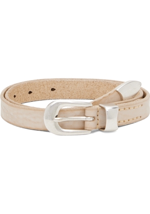 OUR LEGACY Off-White 2 CM Belt