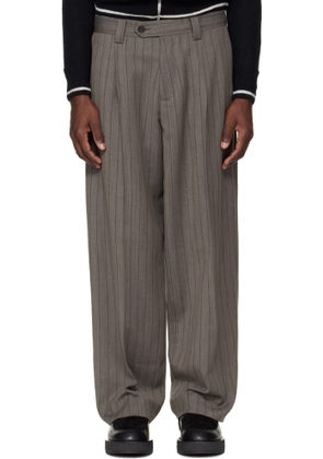 Enfants Riches Déprimés Gray Carrot Leg Trousers