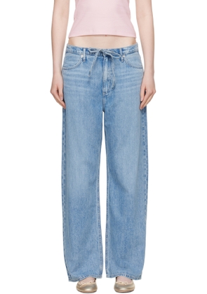 rag & bone Blue Phoebe Denim Beach Jeans