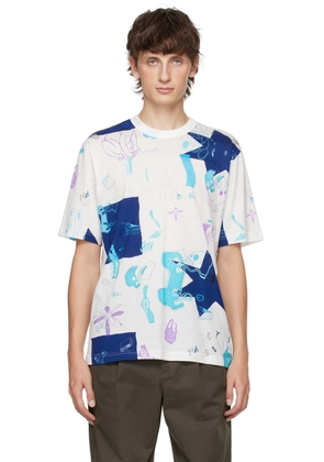 PS by Paul Smith White Mag Obsessions T-Shirt