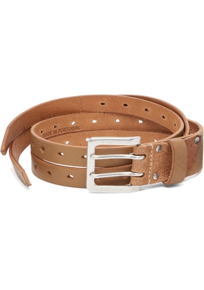 OUR LEGACY Beige Split Belt