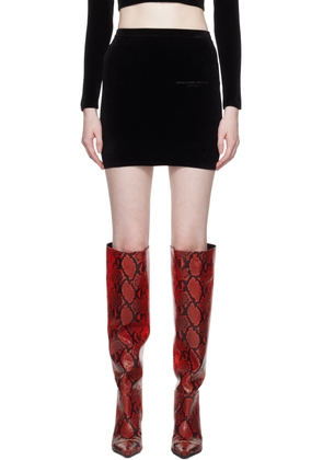alexanderwang.t Black Bonded Miniskirt