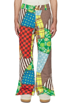 ERL Multicolor Cowboy Snowboard Down Trousers