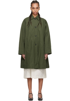 CASEY CASEY Green Drays Coat