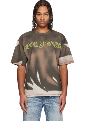 Diesel Brown T-Boxt-Show T-shirt