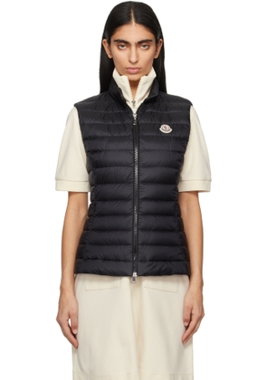 Moncler Black Igens Down Vest