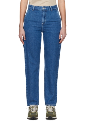 Carhartt Work In Progress Blue Pierce Jeans