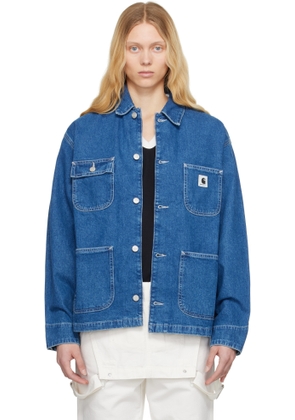 Carhartt Work In Progress Blue OG Michigan Denim Jacket