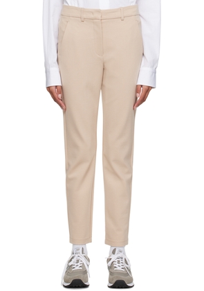 MM by Max Mara Beige Nunzio Trousers