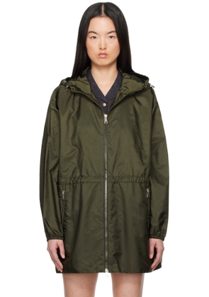 Moncler Green Wete Hooded Jacket