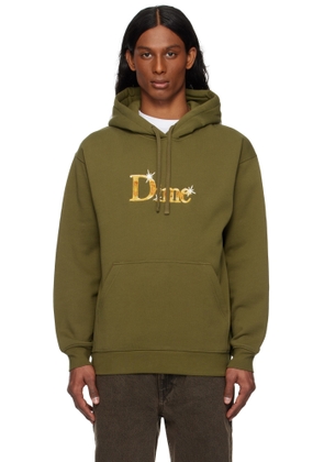 Dime Green Classic Shiny Hoodie