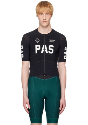 Pas Normal Studios Black 'PAS' Mechanism Pro Jersey T-shirt