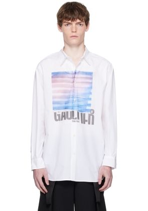 Jean Paul Gaultier White 'The Oversized Air' Shirt